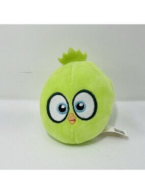 Burger King Angry Birds Vincent Plush Keyring Keychain Mascot Green Mini Small